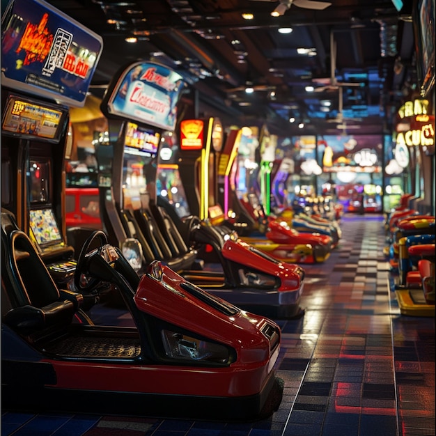 Arcade game development workspace